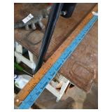 Pair of vintage yardsticks