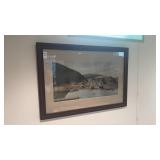 Jim Thrope Mauch Chunk Framed Picture