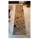 Ivory runner rug  90x23inch
