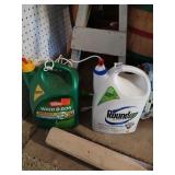 2 jugs of weed killer 3/4 full
