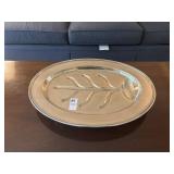 Vintage Meriden S.P. Co. Silverplate Meat Platter