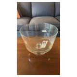 Large Glass Fruit Bowl