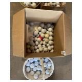Box lot of Golf Balls