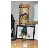 Cylinder Bottle Container, Sketch, and Oriental