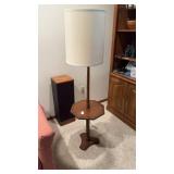Vintage Wooden Floor Lamp