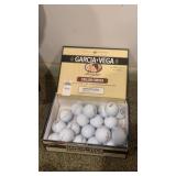 Box of Assorted Golf Balls