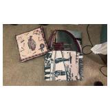 Golf Throw Pillows and Blankets