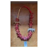 Safari Animal Beaded Statement Necklace with