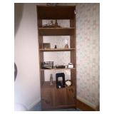 Shelf/ cabinet 67 in tall 24 in wide and 10 in