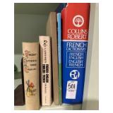 Lot of French books some vintage