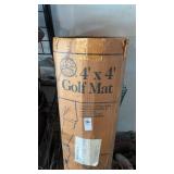 4x4ft turf golf practice mat