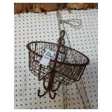 Vintage miners/utility basket 10' dia