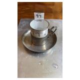 Antique Limoges Delinieres & Cie Metal-Framed