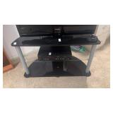 Glass TV Stand NO CONTENTS