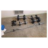 Lot of Dumbbells