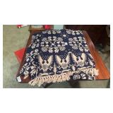 Vintage Bates Newport Eagle Navy Blue Reversible