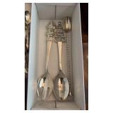 Christmas Pewter Serving Set