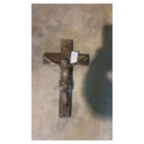 Antique Crucifix Wall Hanging