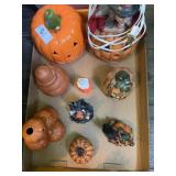 Lot of assorted fall decor