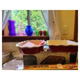 2 small baking ware