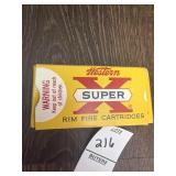 Sï¿½per X Rim Fire Cartridges