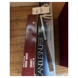 Candle snuffer and bookmark lot