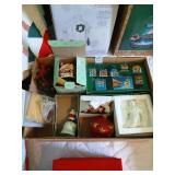 Christmas lot ornaments etc
