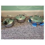 3 Lenox pots