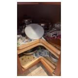 Lot of Strainers, Pots and Pans