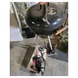 Weber charcoal grill &electric charcoal lighter