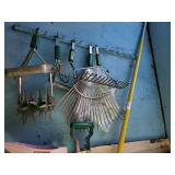 Burped garden tools