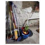Cleaning supplies & mop buckets