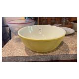 Yellow Pyrex Mixing Bowl