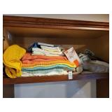 Kitchen towels and cups