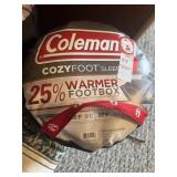 Coleman Cozy Foot Sleeping Bag