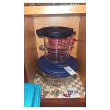 Lot of Glass Food Savers