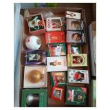 Lot of Christmas ornaments
