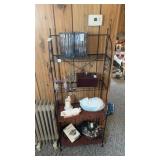 Metal Small Bakers Rack NO CONTENTS