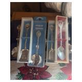 Lot of souvenir spoons