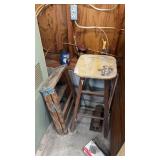 Stool and Step Ladder