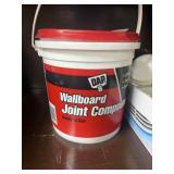 Lot of assorted items, wallboard joint compound,