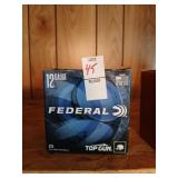 Full box of Federal 12 ga Top Gun 7-1/2 shot