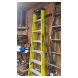 Husky 8 ft Yellow Ladder
