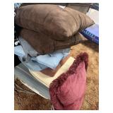 Lot of assorted pillows and cushions