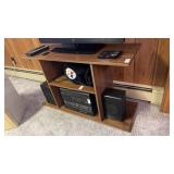 Wooden Entertainment Stand