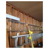 12' wooden ladder