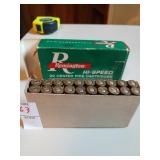 Full box of 20 30-30 reloaded ammo