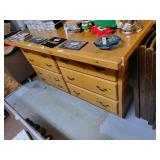 5 drawer dresser 65in long 36in tall 37in wide no