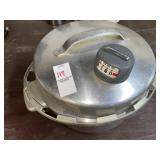 Vintage aluminum pressure cooker