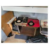 Vintage records & misc items